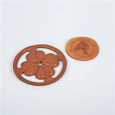 3D Embossed Leather Patch