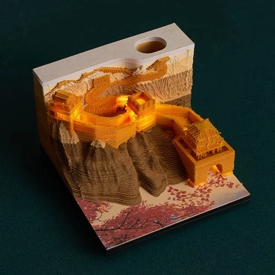 3D Great Wall Sticky Notes