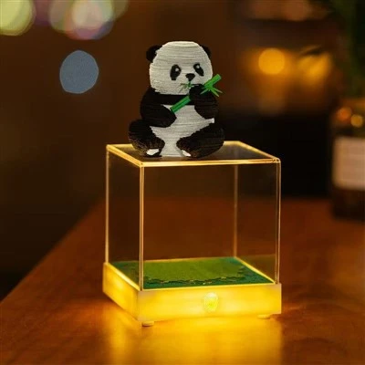 3D Panoramic Panda Sticky Notes