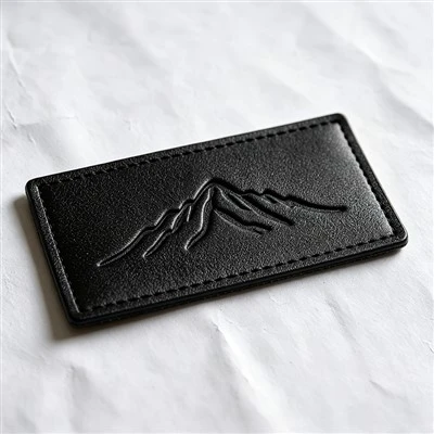 Debossed Leather Patch